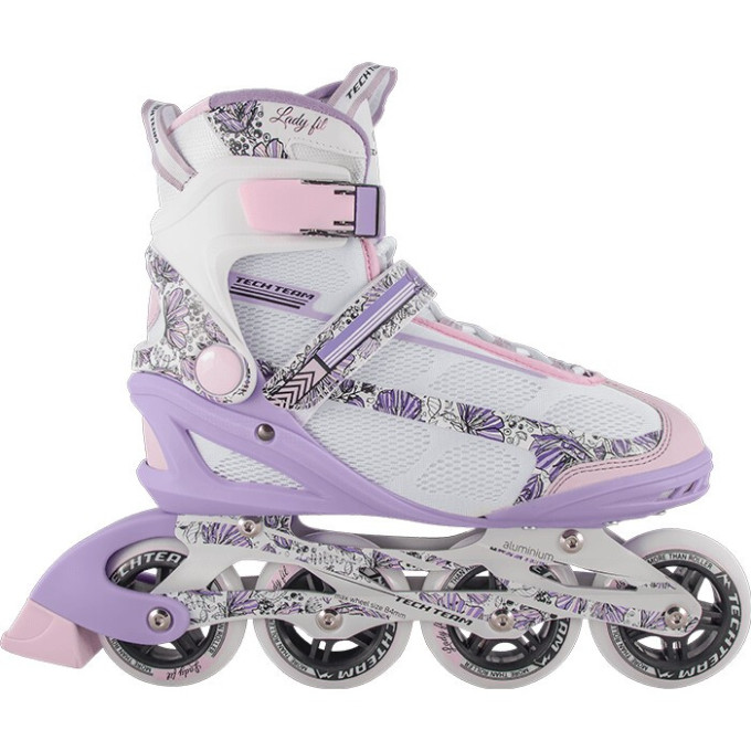 Ролики TECH TEAM LADY FIT р.42 фиолетовые NP000924